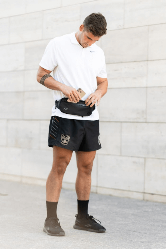 Banano / Riñonera Deportivo Negro Expandible - Norfit