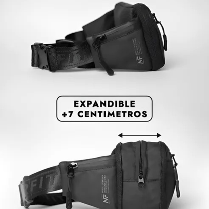 Banano Expandible Viaje y Trekking Impermeable - Black