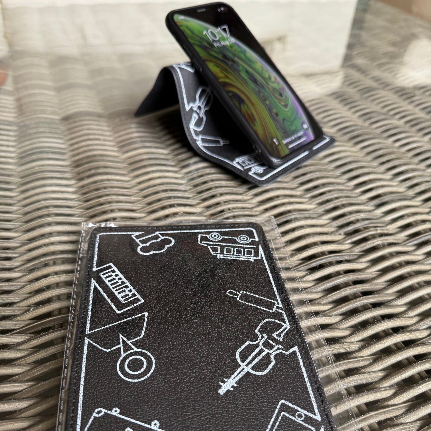 Soporte flexible para celular / tablet viaje escritorio